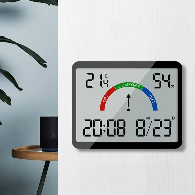 Mijia Multifunction LCD Thermometer Hygrometer Automatic Electronic Temperature Humidity Monitor Clock Household Thermometer