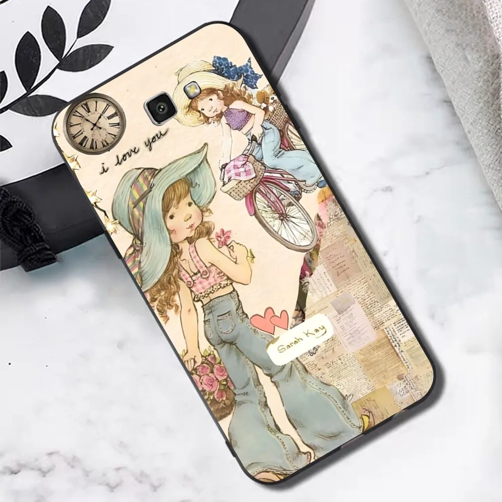 S-Sarah K-Kay L-Little Girl Phone Case For Samsung S 9 10 20 21 22 23 30 23 24 plus lite Ultra FE S10lite Fundas