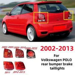 Left and right rear tail lights, rear headlight cover, reversing lights, brake lights For Volkswagen VW POLO 2002-2013
