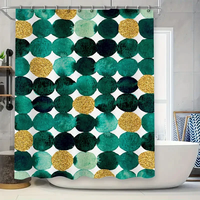Delightful Butterfly Shower Curtain Vivid Blue Black Design Bathroom Decor for Kids Room Easy Install, Durable Fabric Water Repe