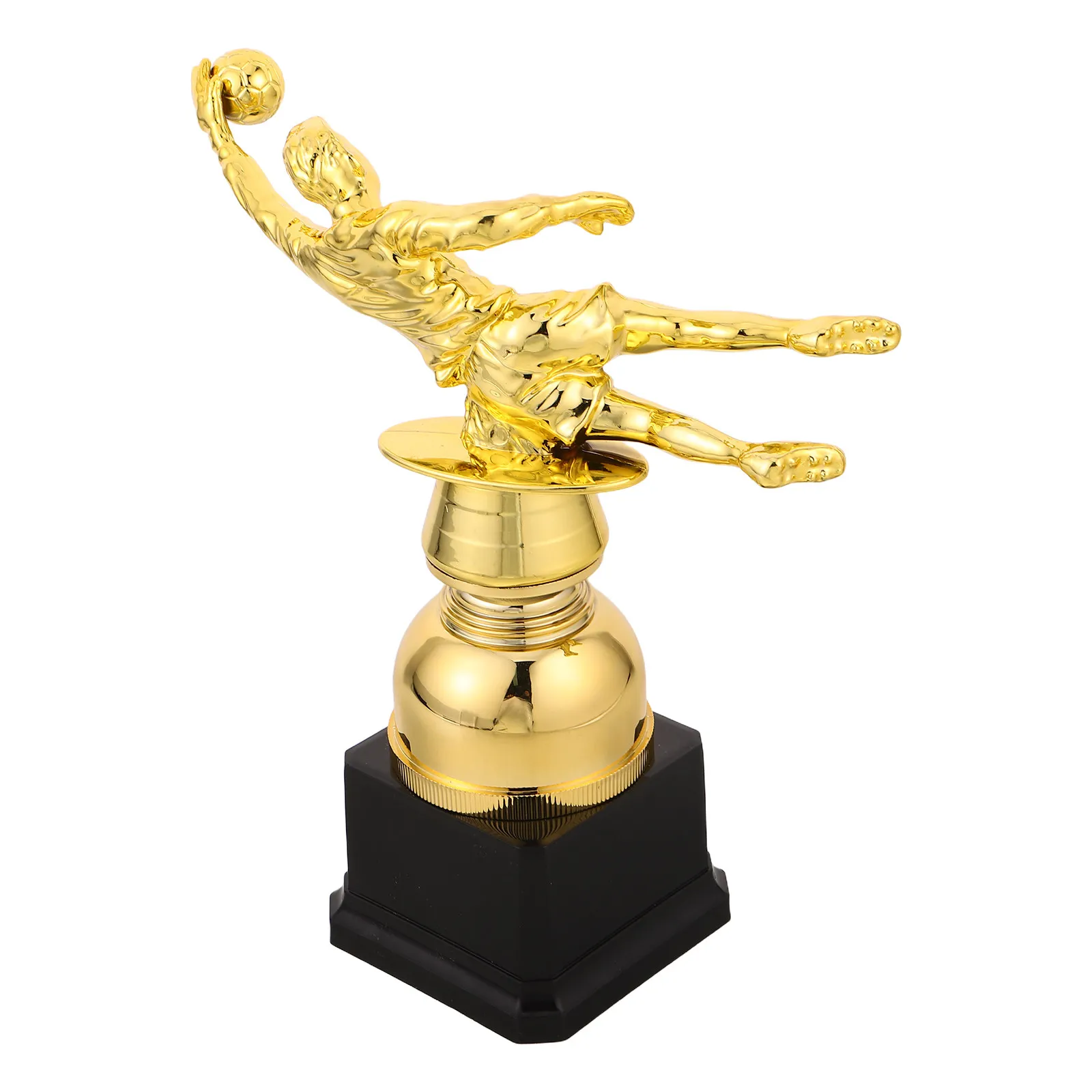 Gold Goalkeeper Trophy Football Sports Award Soccer Goalie Champion Trophy Fan Gift Team Party Souvenir