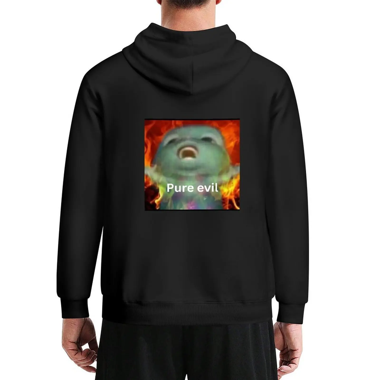 

Bibble Pure evil meme Hoodie korean style clothes anime clothes men's sweat-shirt men's autumn clothes oversized hoodie