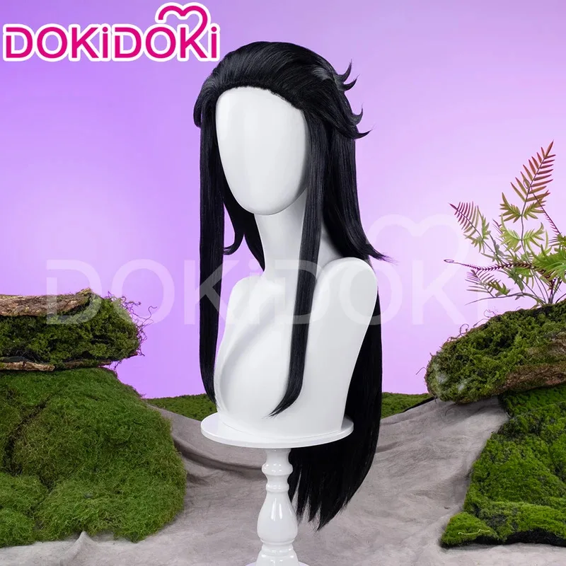 В НАЛИЧИИ Парик Капитана Капитано Игра DokiDoki Мужчины 80 см Длинные Волосы Fatui Harbinger Капитан Косплей Кепка