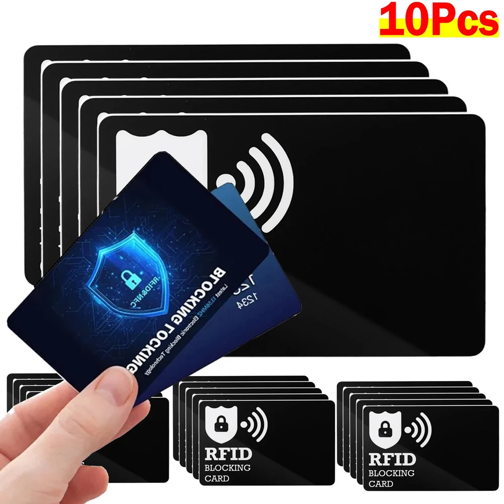 RFID NFC Blocking Card Contactless ID Credit Card Protection Safe Bank Passport Entire Wallet Purse Shield Protect Blocker Guard
