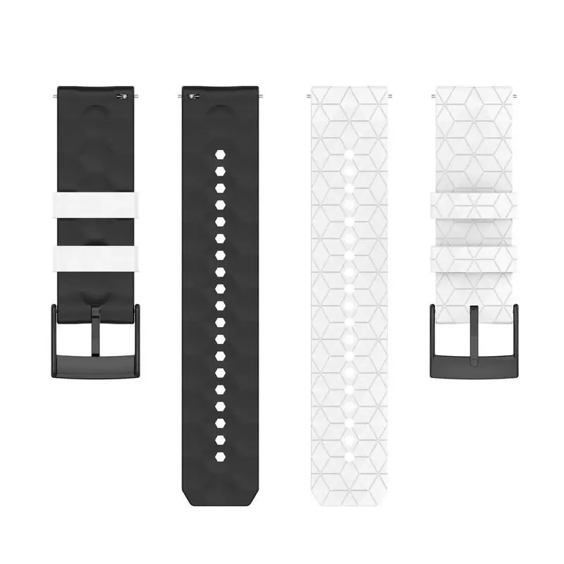 Replacement Silicone For Suuntos Spartans Sport 9 Baro Smart Watch Band Strap Fit Anti-sweat Design Silicone Smartwatch Belt