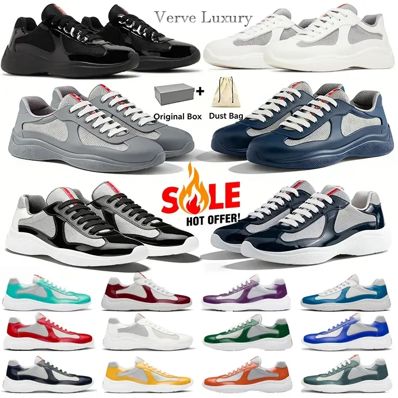 

designer mens sneakers running triangle label Outdoor flat red shoes out of office sneaker Mesh nylon casual trainers
