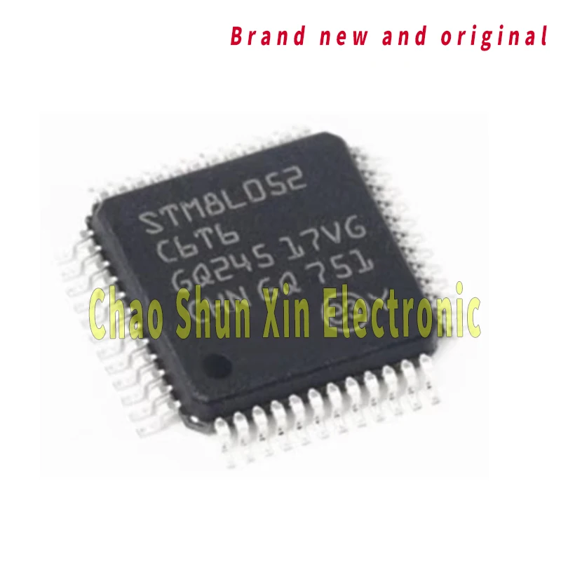 

Brand New Original (10 Pieces) Stm8L052C6T6 Lqfp-48 (7X7) Mcu Microcontroller St Microcontroller 16Mhz Digital Components