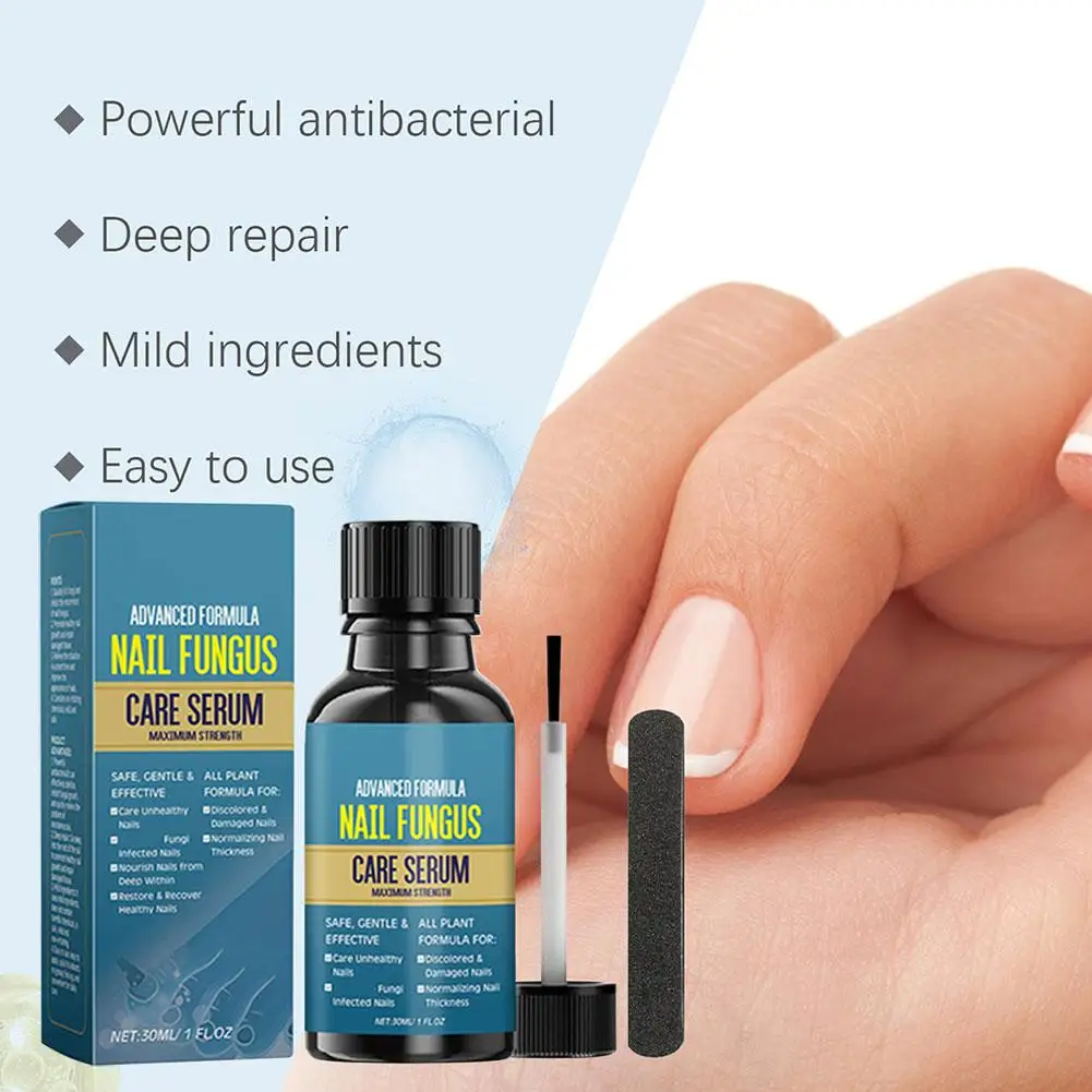 Nail Fungus Treatment Serum Foot Repair Liquid Toe Nails Fungal Removal Gel Anti Infection Paronychia Onychomycosis Cream 30ml