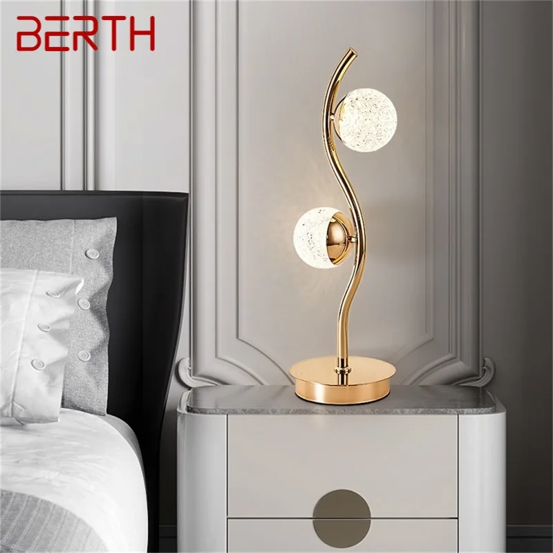 

BERTH Nordic Creative Floor Lamp Lighting Modern Frozen Ball LED Decorative for Home Living Bed Room