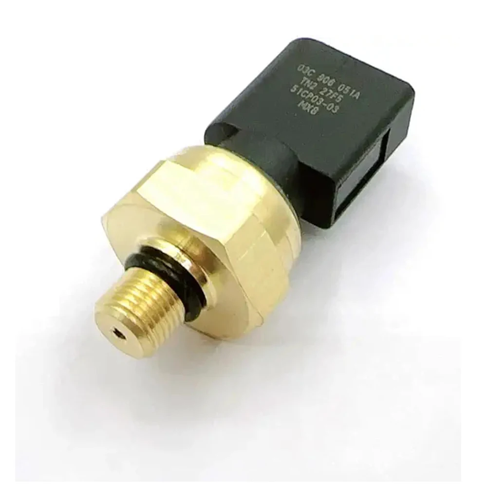 03C906051A 51CP03-03 51CP03-05 New Fuel Injection Pressure Sensor  For A-UDI Q7 V-W TOURAN