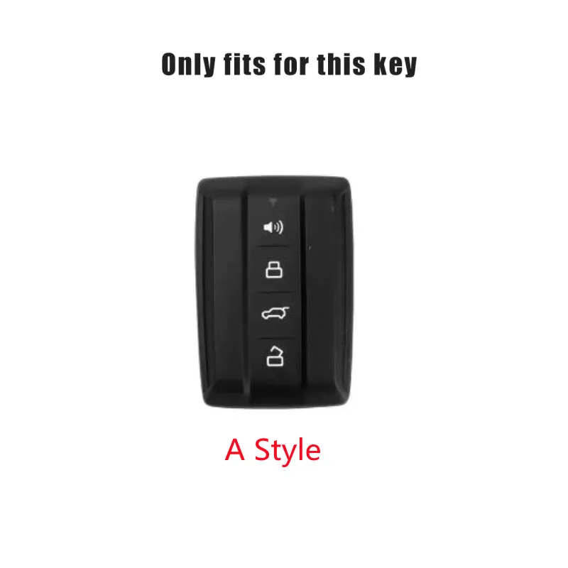 Zinc Alloy Leather Car Remote Key Case Cover For Great Wall GWM WEY TANK 300 500 Tank300 Tank500 Protector Keychain Accessories