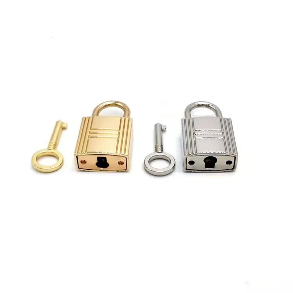 معدن صغير حقيبة أمتعة صغيرة أقفال قفل للدرج الخياطة حقيبة يد قلادة حقيبة جلدية حلية اكسسوارات السيارات المفاتيح #5