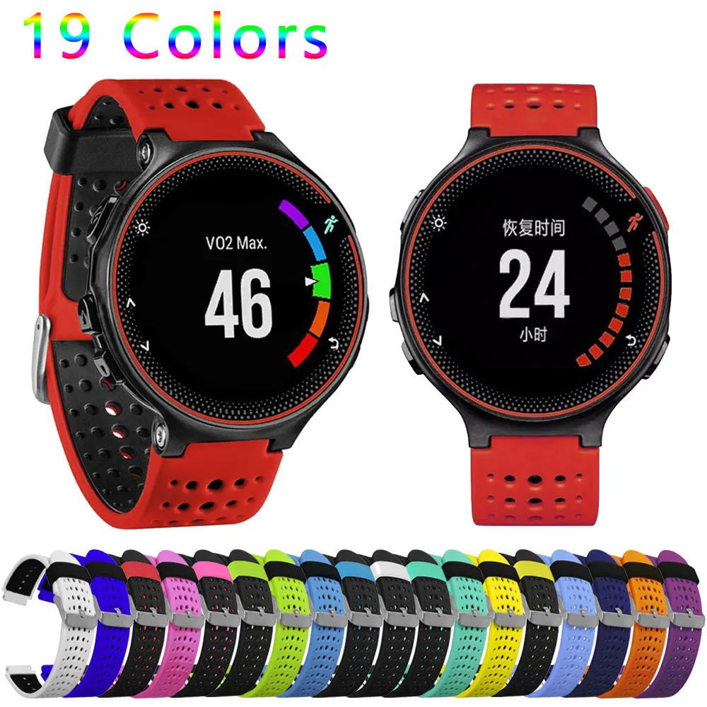 

Silicone Watchband For Garmin Forerunner 230 / 235 / 220 / 620 / 630 / 735 Wristband Strap Replacement Bracelet Accessory