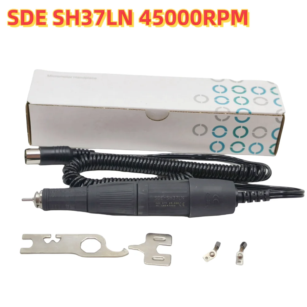 STARKE 210 45000RPM Elektrische Nagel Sander Bohrer Stift Mikromotor Polieren Dental Maniküre Machin Handstück 2,35mm SDE-H37L1 SH37LN