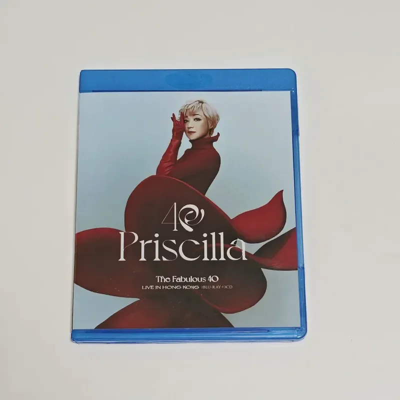 Blu-ray BD Disc Box Chen Huixian The Fabulous 40 Priscilla Concert CD Box Set