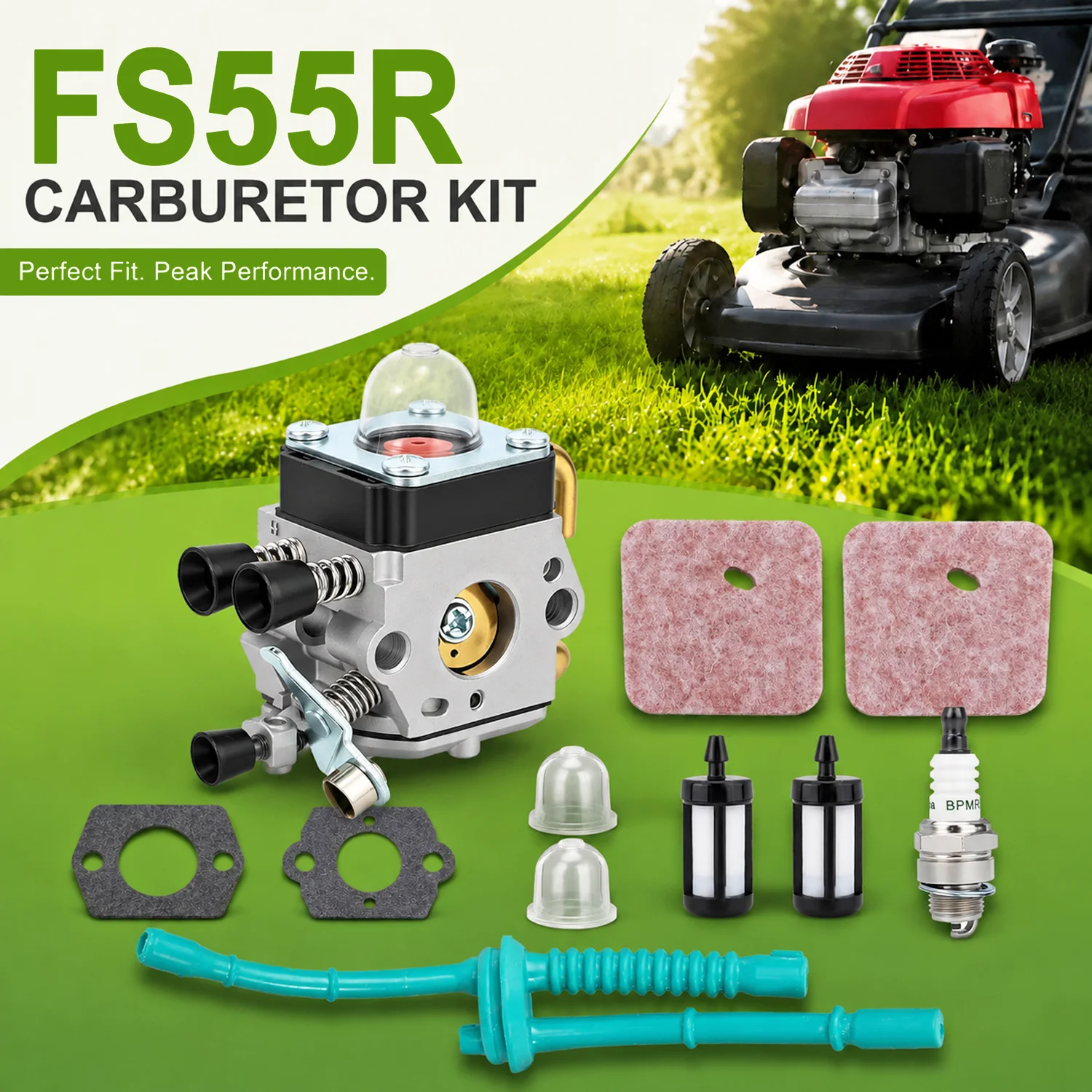 Carburetor For Stihl FS38 FS45 FS46 FS55 FS55R HS45 HL45 KM55 KM55R String Trimmer Replaces C1Q-S97 C1Q-S186 Small Engine Parts