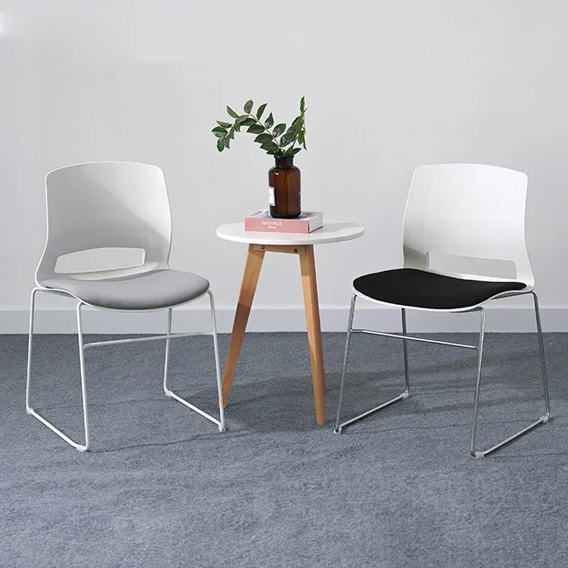Conference training chair, stackable simple chair, negotiation meeting room, pantry, backrest office chair