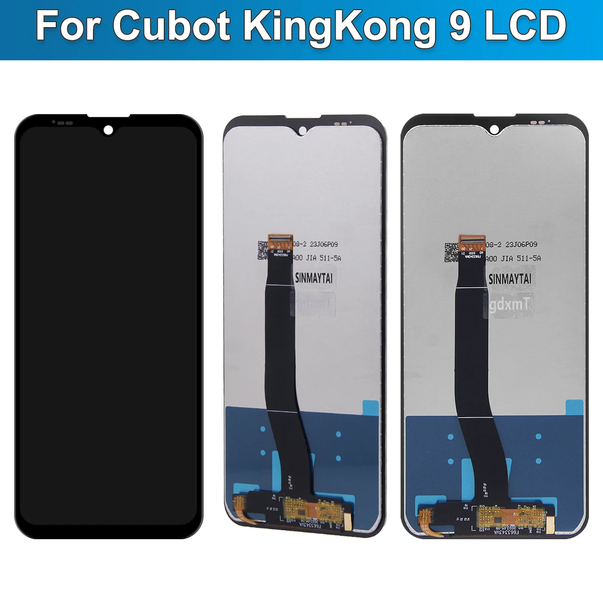 Ekran LCD z dotykiem do Cubot KingKong 9, digitizer, ekran zamienny do Cubot KingKong POWER Kingkong9 — zdjęcie 6