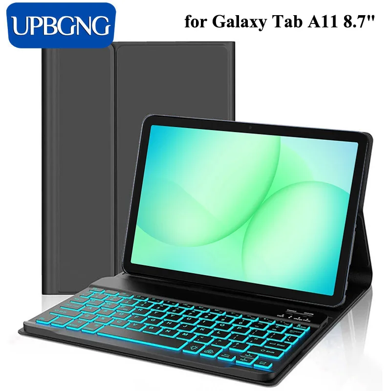 

Keyboard Case for Samsung Galaxy Tab A11 8.7 Inch Backlit Keyboard with Protective Cover for Galaxy Tab A11 8.7" Accessories