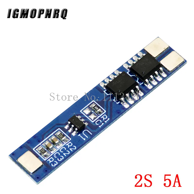 2S 5A / 8A 7.4V / 8.4V 18650 Lithium Battery Charger Board Li-ion Battery Charging BMS Over Charge-Discharge Protection Module image 2