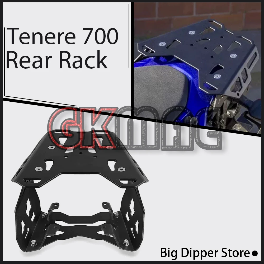 

For Yamaha Tenere 700 T7 Rally Motorcycle Modification Rear Rack Rear Tail Rack Trunk Support Top Case Mount
