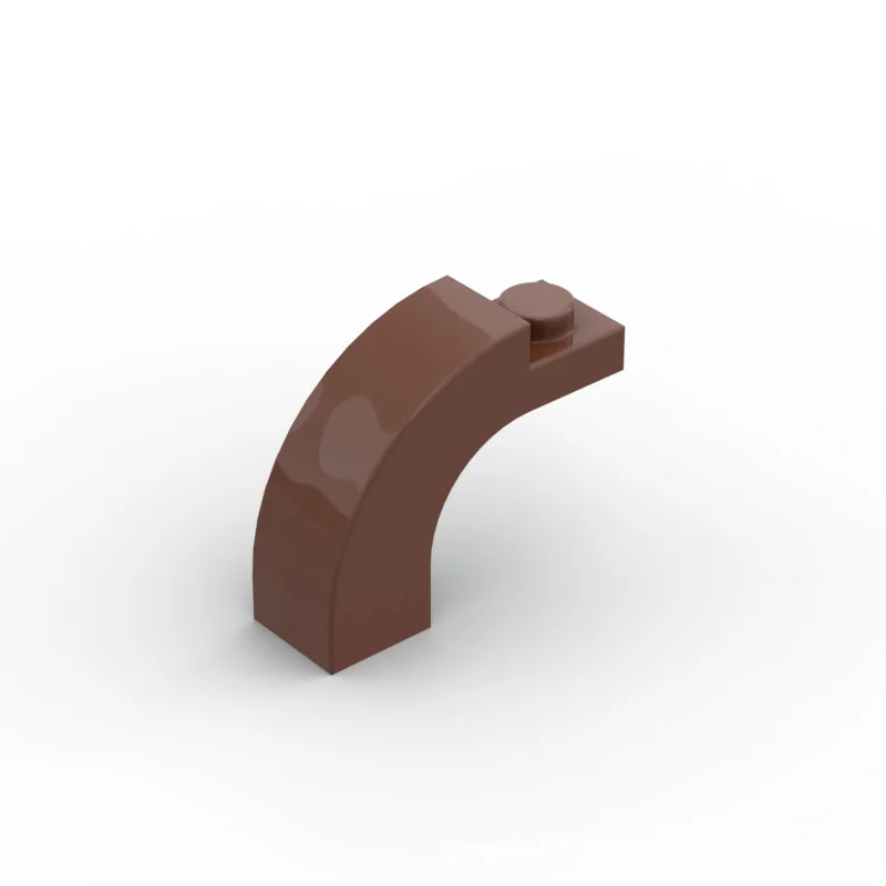 50 Stück 6005 92903 Kreativer Ziegelbogen 1x3x2 Gebogene Oberseite Baustein-Spielzeug Kompatibles Zubehör DIY MOC High-Tech-Geschenk – Detail 8