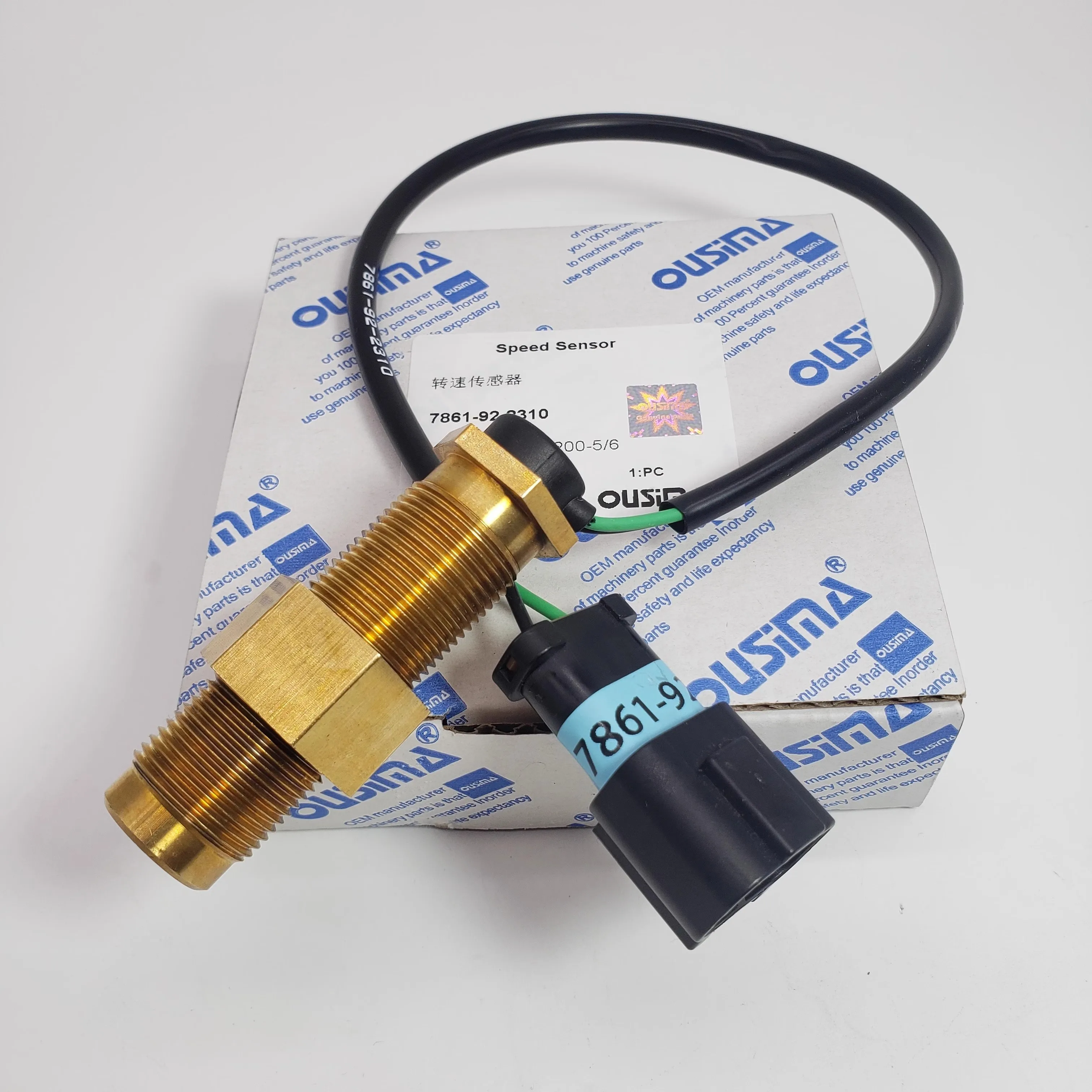 مستشعر سرعة محرك كوماتسو متوافق مع PC100 PC120 PC200 PC300 PC360-5-6-7 جزء المعدات الثقيلة 7861-93-2310