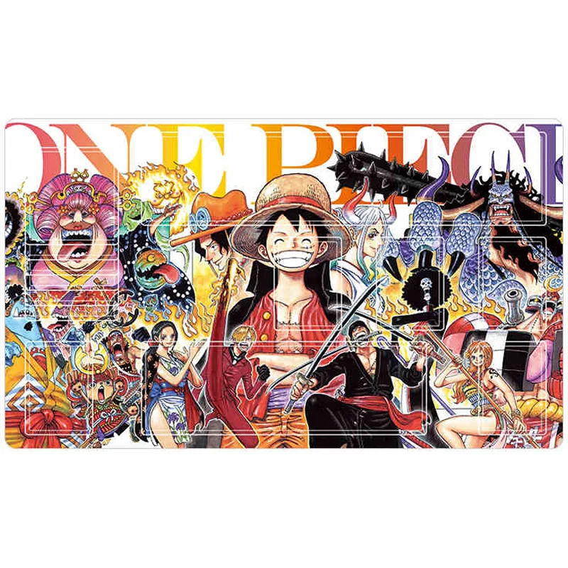 

Цельный коврик Monkey D Luffy Yamato OPCG для одного стола Versus, аниме, игровой коврик для боевой карты, коврик для мыши, коврик для клавиатуры 600*350*2 мм
