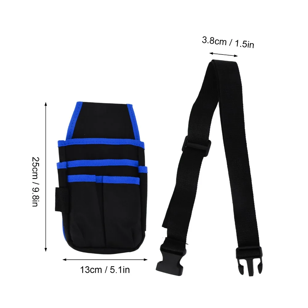 أكسفورد القماش أداة جيب الحقيبة حزام قابل للتعديل جيوب متعددة أداة كهربائية المنظم أداة المنظم الحقيبة ميكانيكا العمل