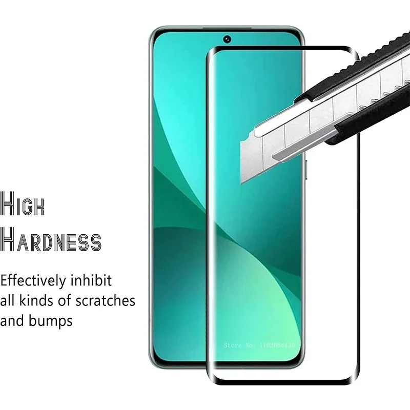 Gebogenes Voll kleber gehärtetes Glas für Oppo Reno 12 Pro Full Cover Displays chutz folie explosions geschützt für Oppo Reno 12 Glas