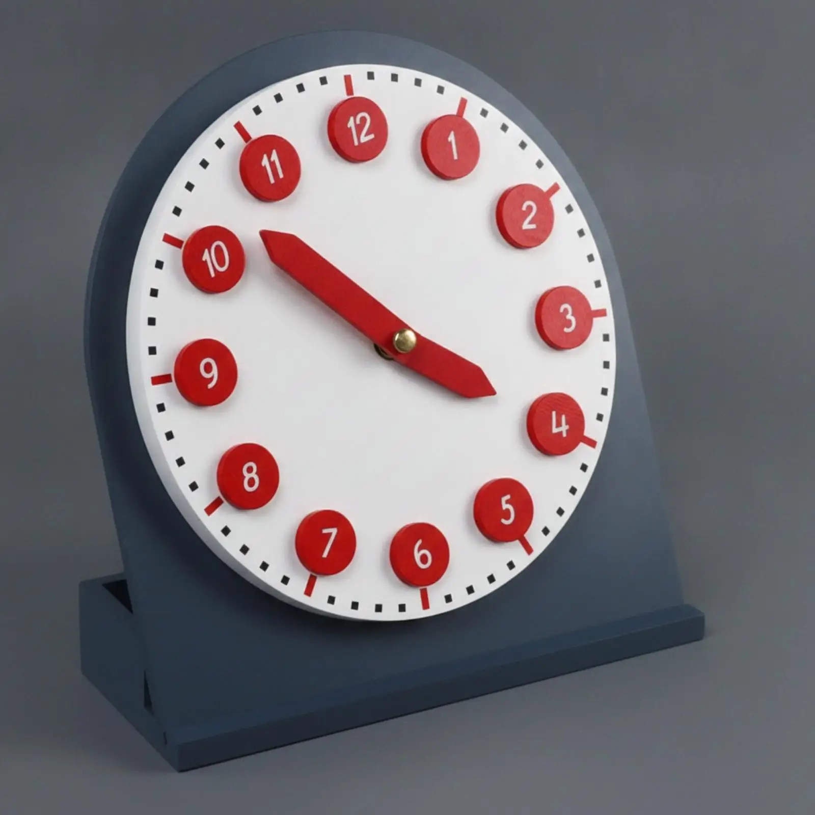 Wooden Children Arithmetic Clock Educational Toy for Kids Learning Time Recognition Preschool Activity