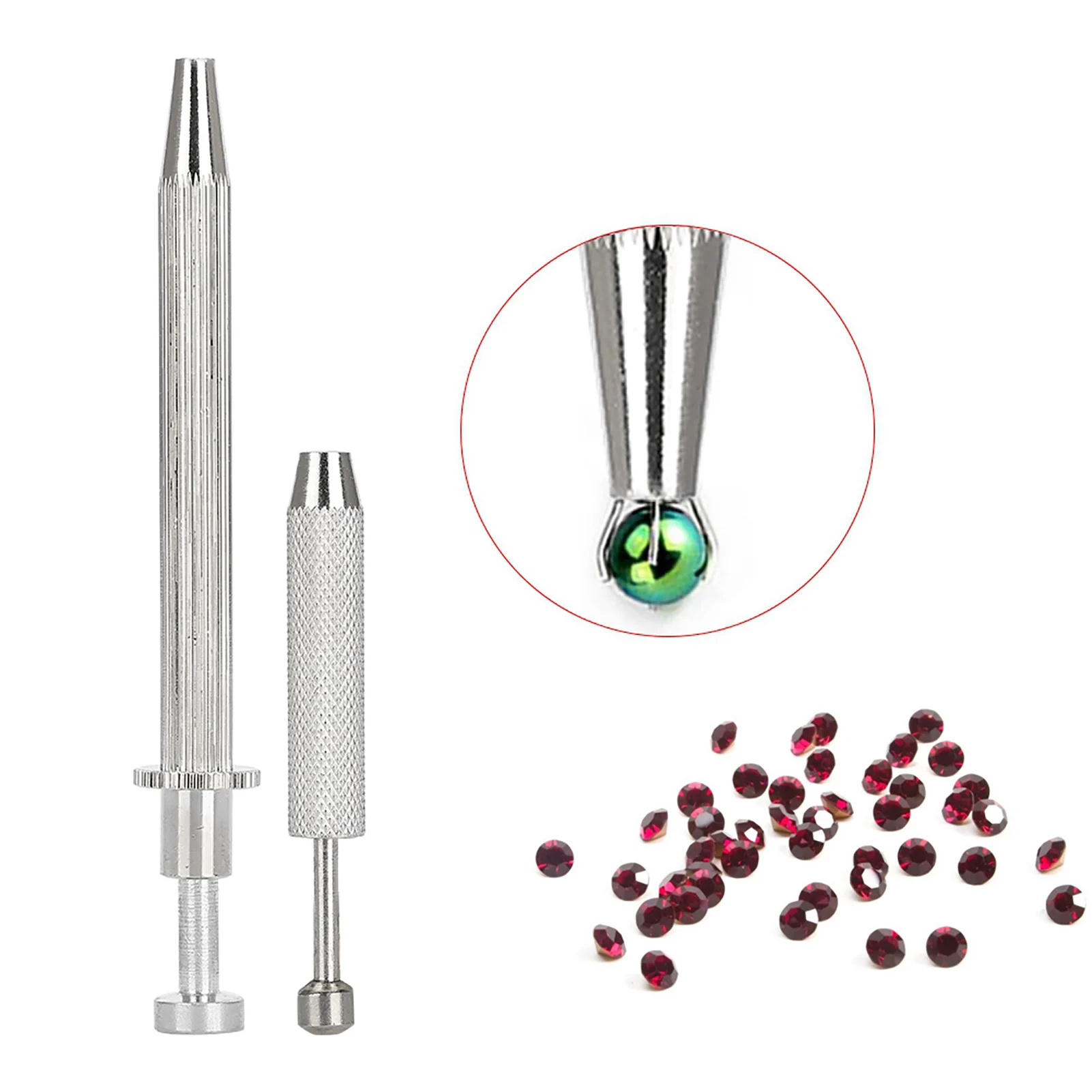 Jewelry Tools Jewelry Holder Pickup Tool  Gems Prong Tweezers Catcher Grabber with 4 Claws