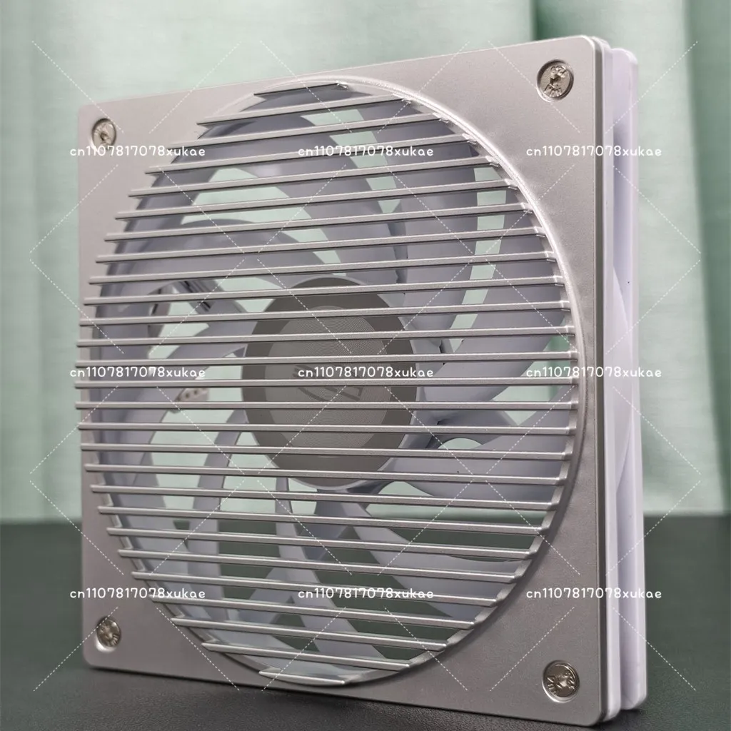 12CM Fan Cover, Chassis, Cold Row, Power Supply, Routing, Protective Cover, Aluminum Alloy 8mm Thick
