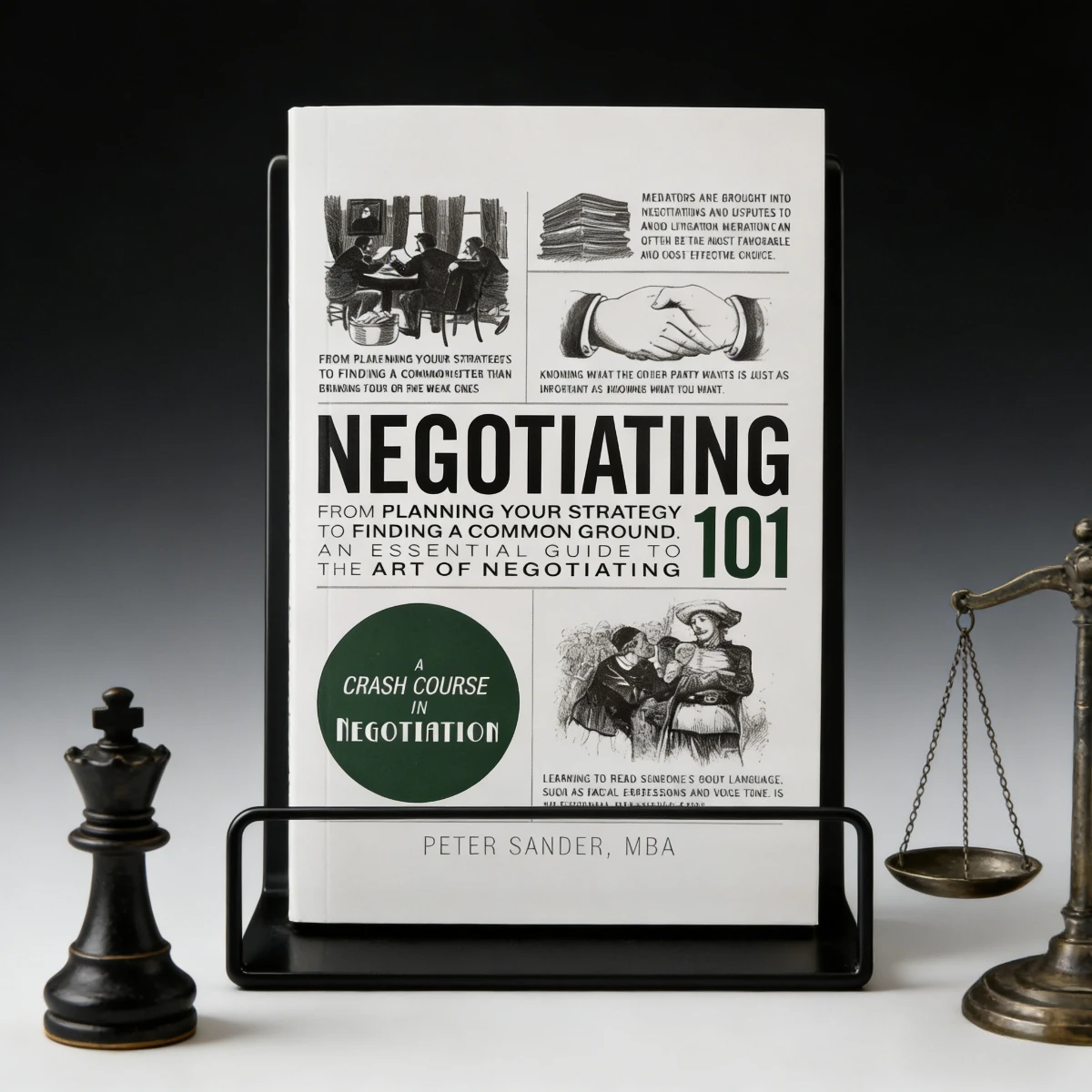 

Основы переговоров (101 совет) от Питера Сандера, MBA | Основное руководство по искусству переговоров: экспресс-курс по стратегии и навыкам общения