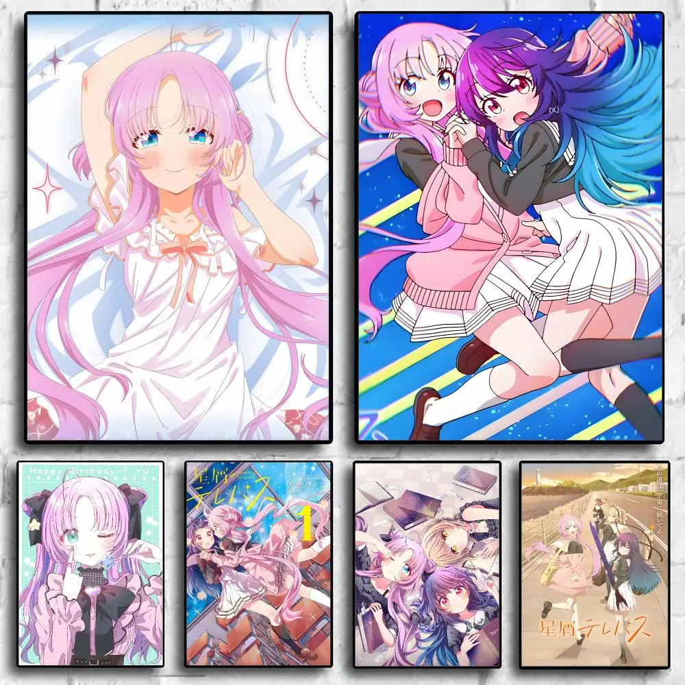 anime Stardust Telepath Poster Wall Posters Art Print HD Print Self-Adhesive Waterproof Wall Stickers Room Decoration