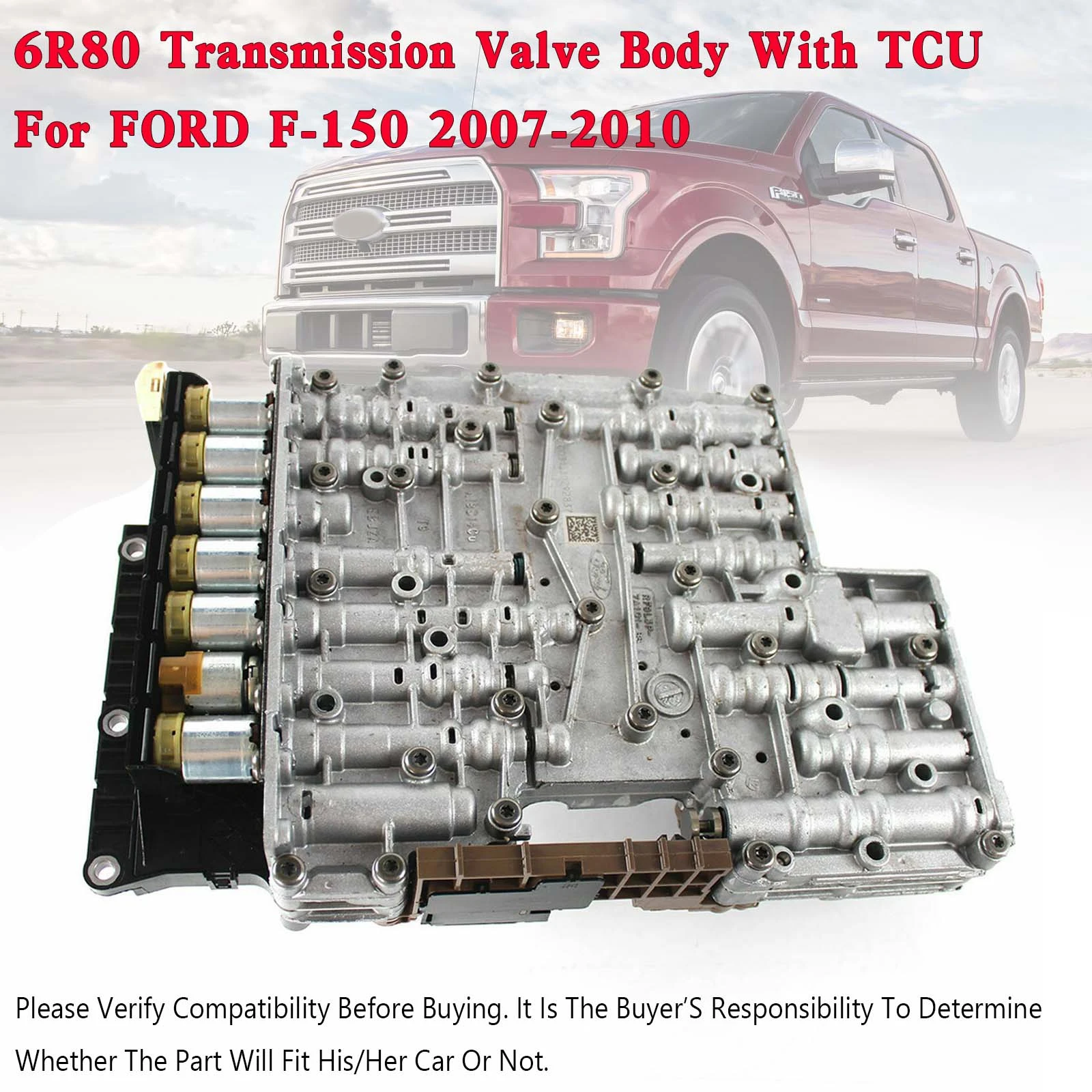 

Artudatech 6R80 Transmission Valve Body With TCU For FORD F-150 2007-2010