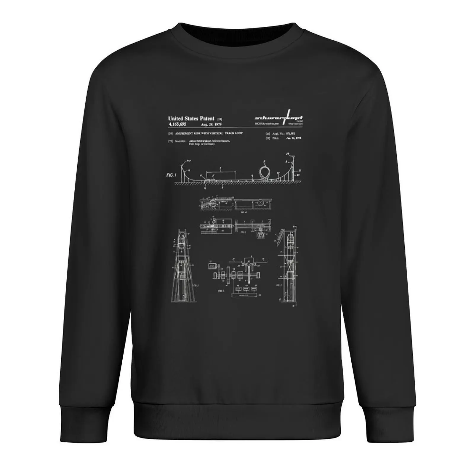 

Works of Schwarzkopf - Shuttle Loop - White Edition Pullover korean style clothes autumn jacket men tracksuit men sweatshirt men