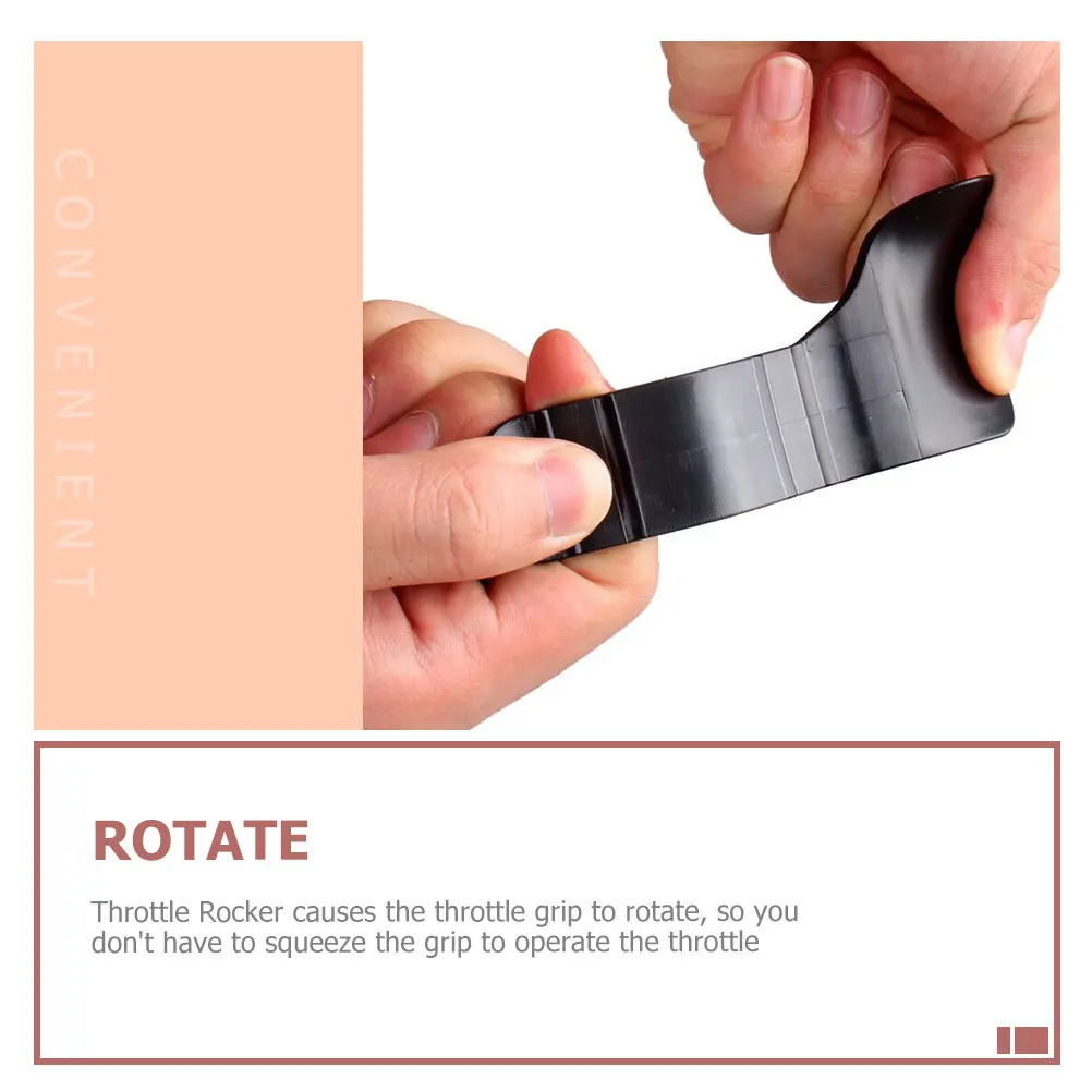 

6Pcs Universal Throttle Assist Control Throttle Boss Wear-Resistant Grip Rest Adjustable Accelerator Handlebar for Long Distance