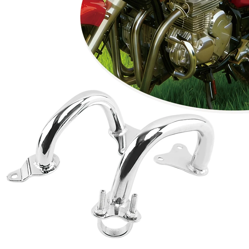 

1 Pair Motorcycle Accessories Highway Crash Bars Engine Guard Rail Front Side Protector For Honda Nighthawk 750 CB750 1993-2011