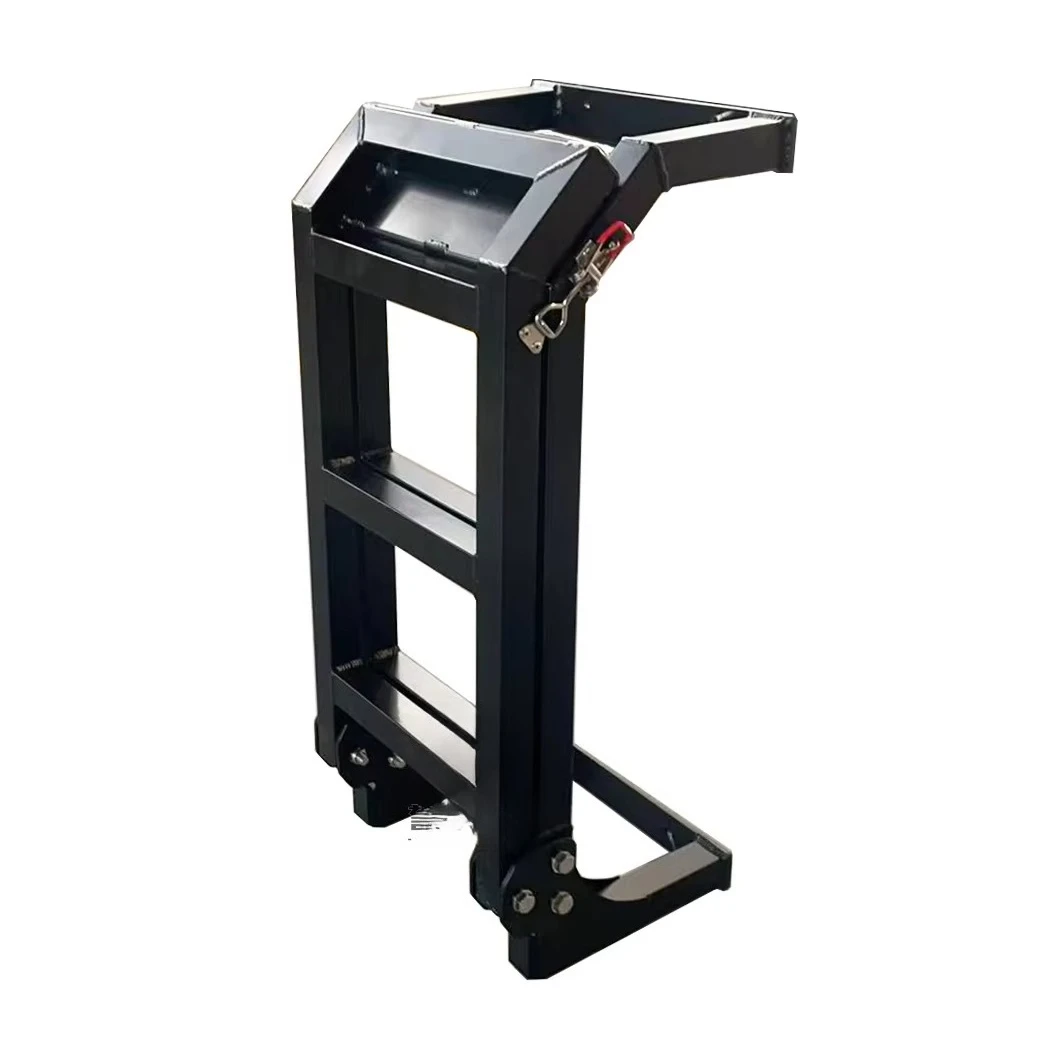 

Compact Aluminum Custom Folding Step Ladder for 2 Doors Ute Canopy Accessories