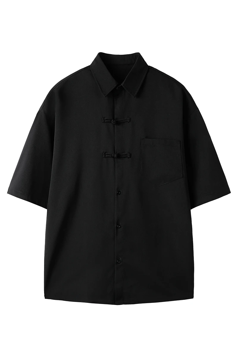 Camisas elegantes de manga corta para hombre, camisa de lujo de alta calidad, ropa nueva, lisa, Original, informal, Verano