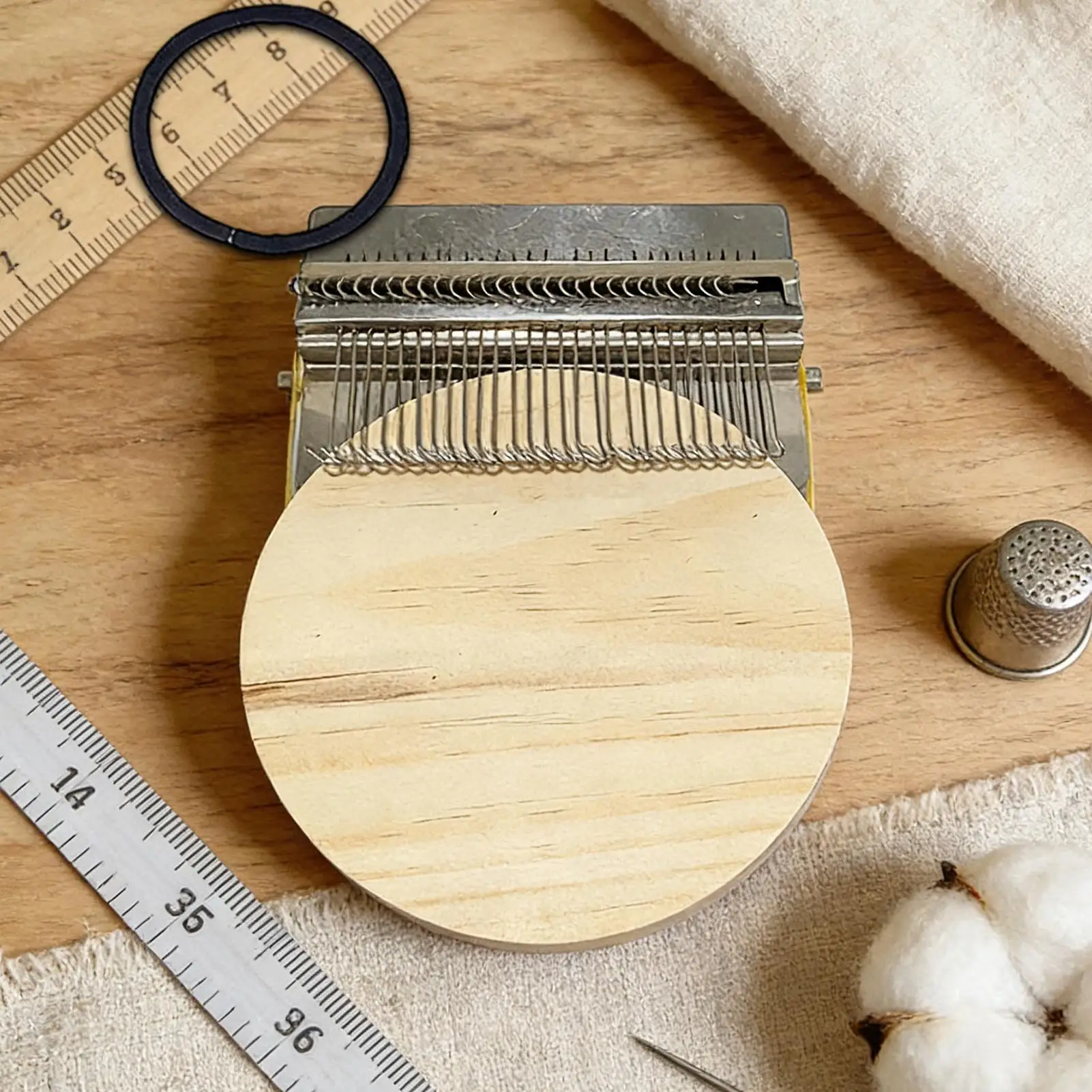 

Mending Loom Small Patch Darning Supplies Knitting Loom Kit For Crochet Embroidery Craft Arts Yarn Projects Jeans Socks Clothes