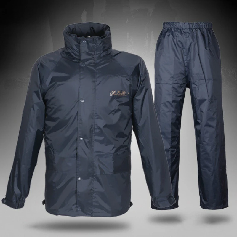 Scooter Cycling Hiking Raincoat Single Person Integrated Design Long Style Full Rainproof Design Electric Vehicle Electric