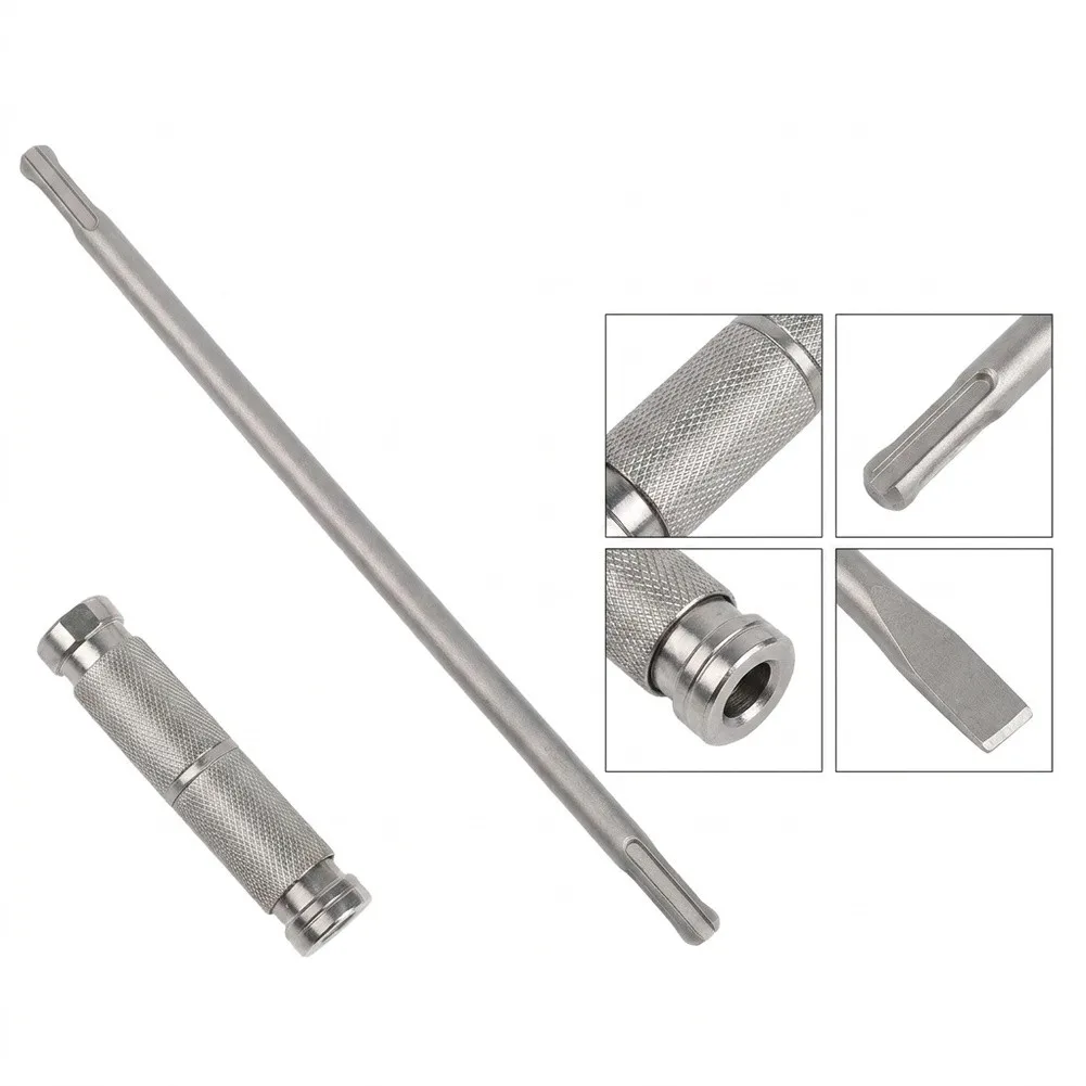 26cm SDS Plus Verlängerungsstange mit Schnellwechseladapter für Bohrhammer, Schaft aus hochlegiertem Kohlenstoffstahl – Detail 5