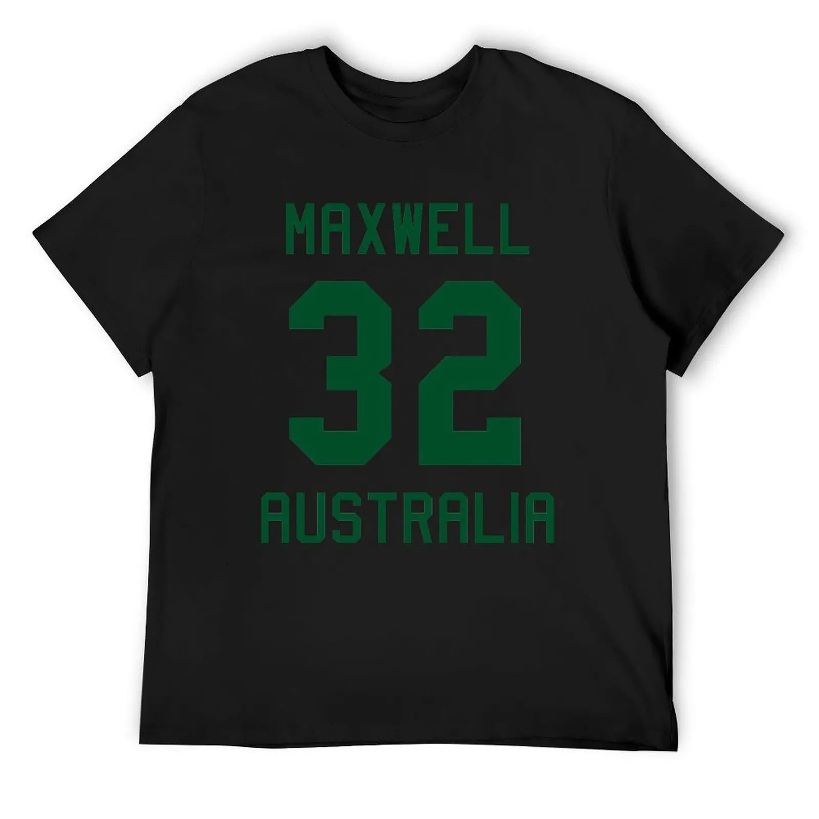 Футболка из австралийского крикета Glenn Maxwell 32, спортивные фанаты, синие арховные таможенные мужские футболки, повседневные стильные футболки