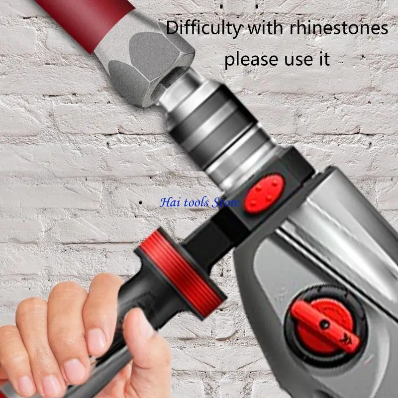 X37E เครื่องเจาะค้อนไฟฟ้าแกนสว่านแกนสว่านบิตอะแดปเตอร์คอนกรีตรูเลื่อยอาร์เบอร์ Adapt