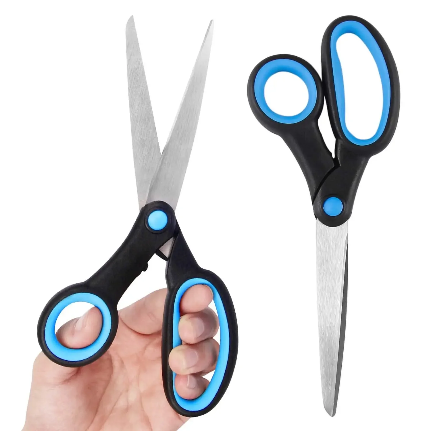 Stoffschere für Linkshänder, 25,4 cm, professionelle, robuste Schneiderschere für Leder, Nähen, Stickerei, Heim-Nähzubehör – Detail 3