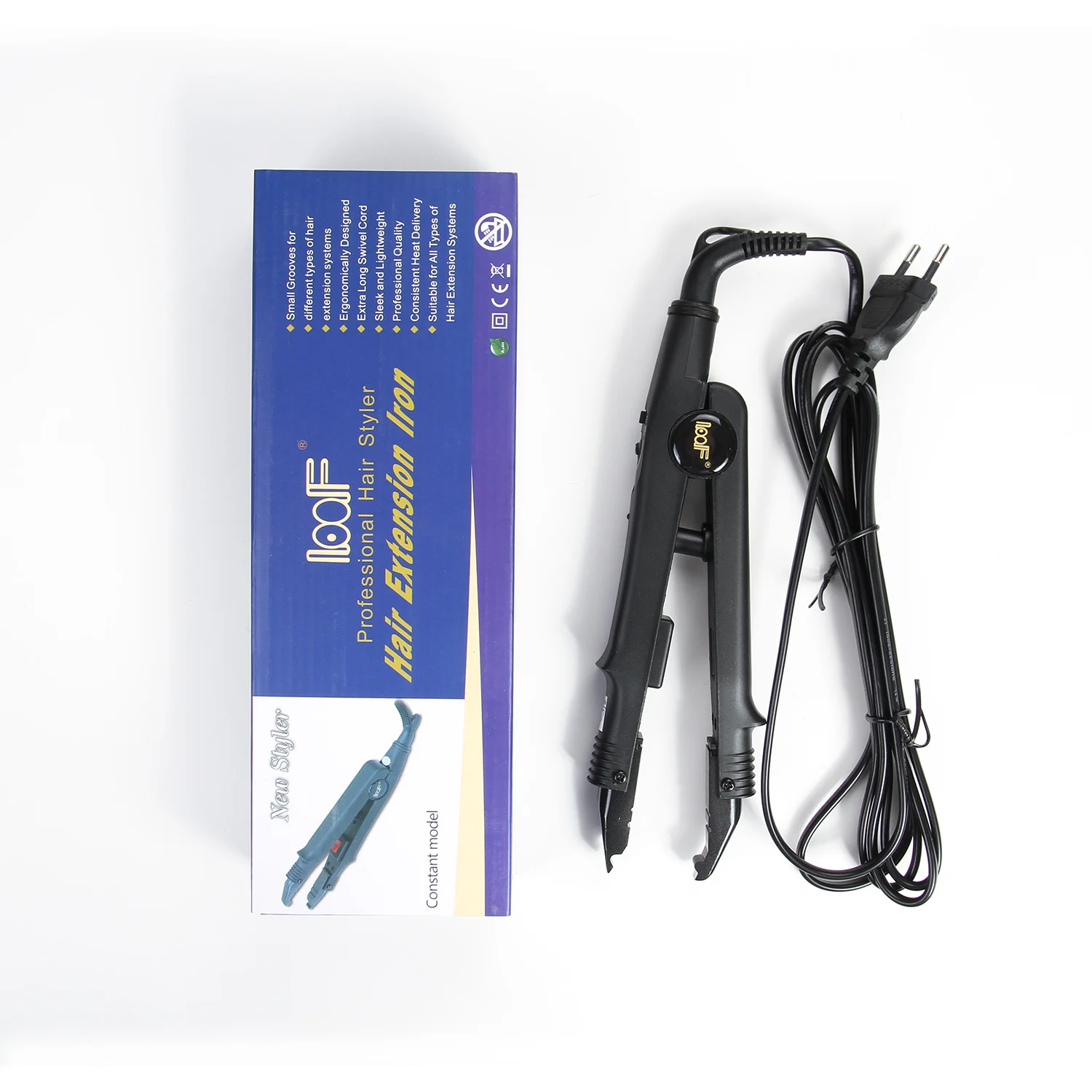 Professional Hair Extension Tool Hair Connector Fusion Heat Iron Connector Adjustable Temperature  Melting Tool UK/US/EU Plug image 5