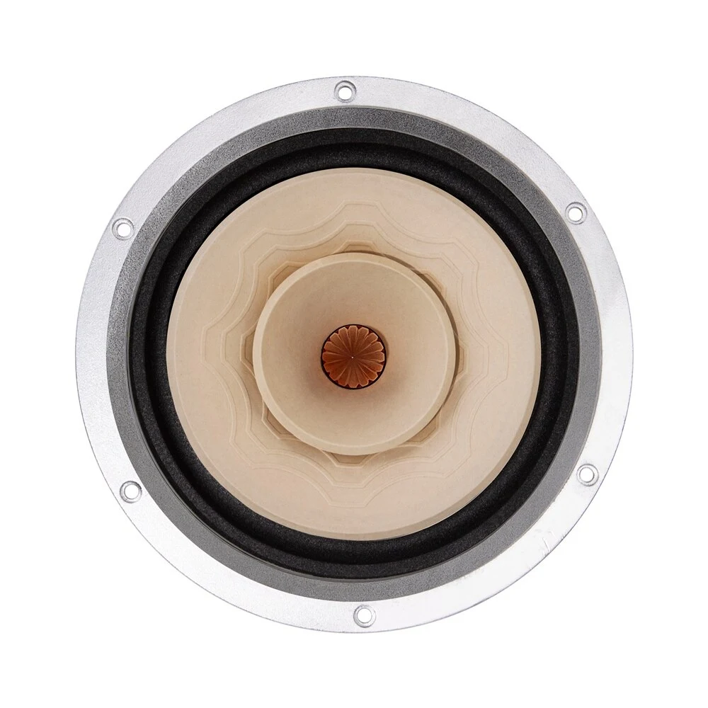 GOB-056 Lii Song Silver-8 8-inch Full Range HiFi Speaker Home Full Range Speaker Unit 25-50W/8ohm 1 Pair