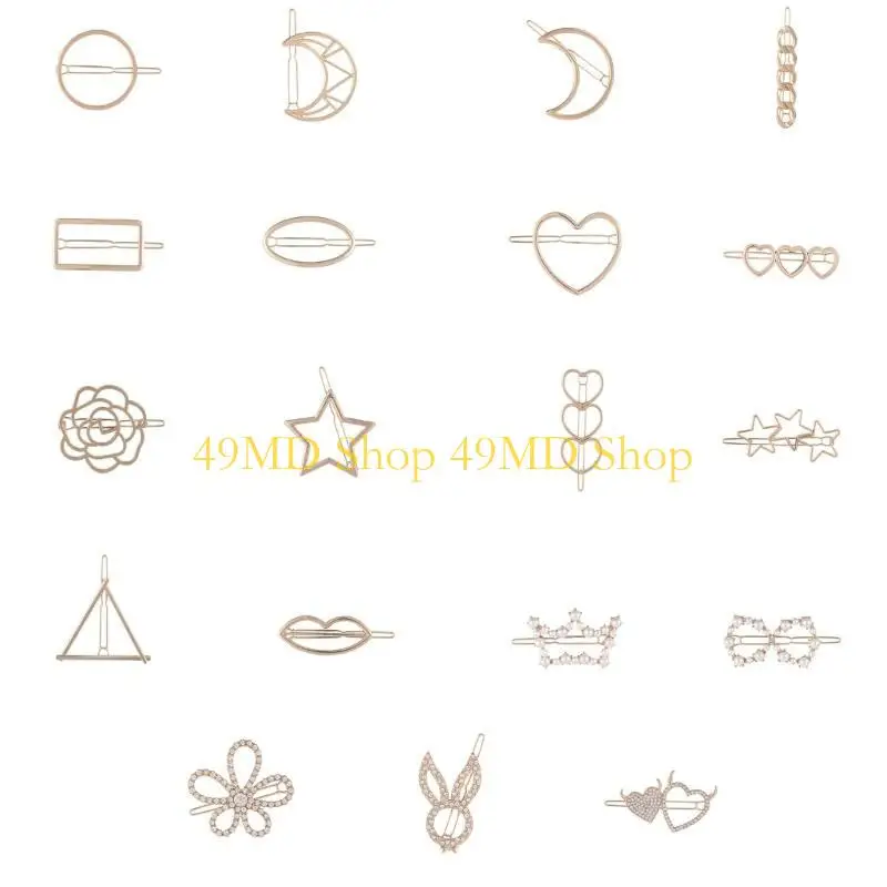 49 md cabelo barretas